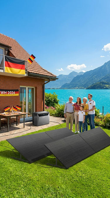 Balkonkraftwerk mit Speicher - jetzt neu von MyVoltaics. Sets mit Marstek Venus, Zendure, Anker Solix im Sortiment - bis 2000 € sparen