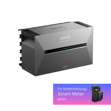 Balkonkraftwerk 2000 Watt mit Anker Solix Solarbank 3 Pro inkl. Zusatzakku BP2700