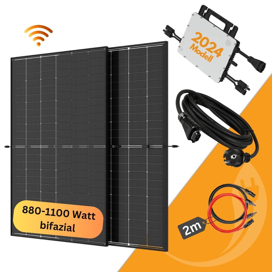 MyBasic Balkonkraftwerk 880+ W - doppelte Power