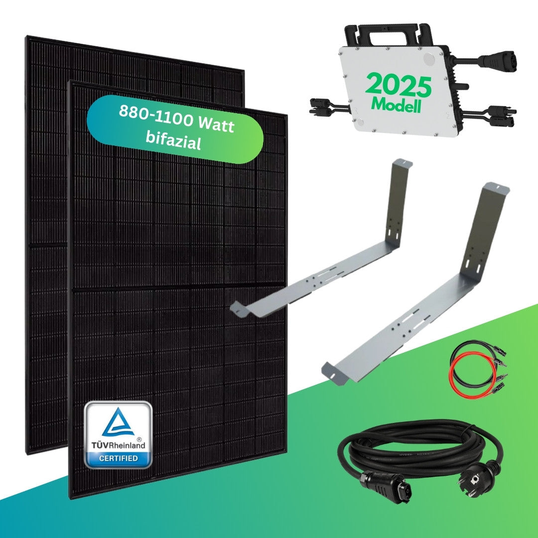 MyCarport Balkonkraftwerk 880 - 1100 Watt